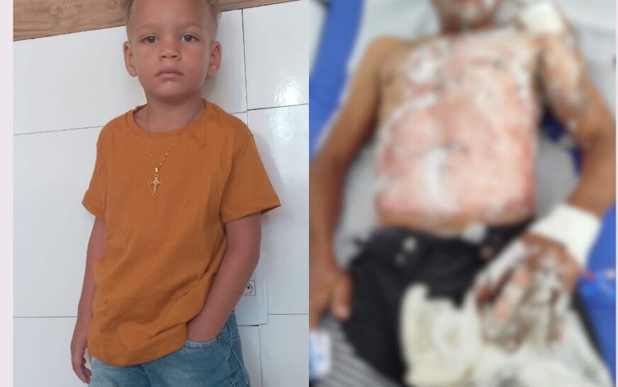 HERÓI! Um pai se arrisca em meio a um incêndio para salvar seu filho, um morador de Ipecaetá-BA conhecido como Gil