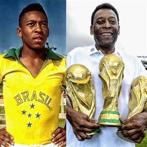 Hoje, Há exatos dois anos, dissemos adeus ao nosso eterno Rei Pelé.