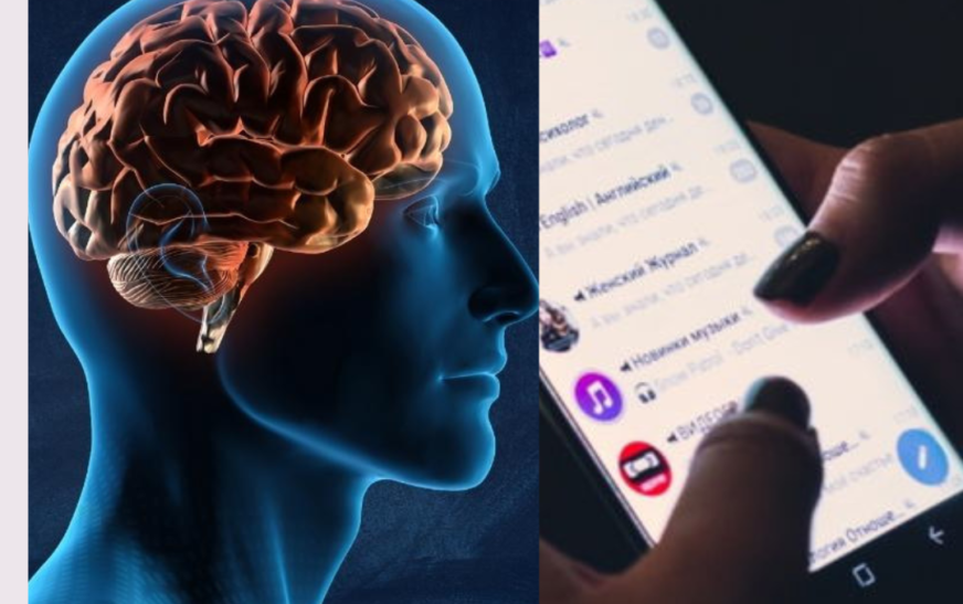 Estudos indicam redução da massa cerebral devido ao uso excessivo de telas de celular