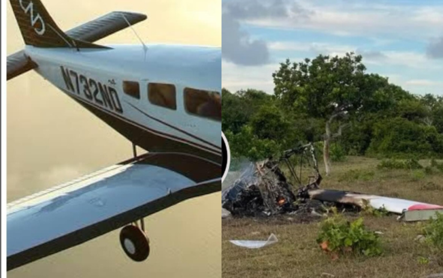 MEU DEUS! Avião de pequeno porte cai na Bahia e deixa um mort* e um ferido