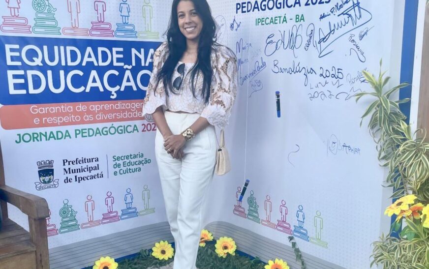 Vereadora Clara Nobre reforça compromisso com a educação na Jornada Pedagógica 2025 em Ipecaetá