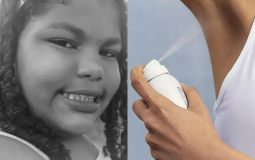 Menina de 11 anos morre após inalar desodorante em desafio da internet
