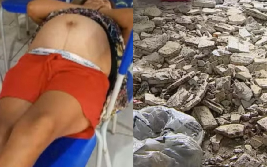 Sem posto de saúde, indígena grávida de 8 meses é atendida em maca improvisada no RS