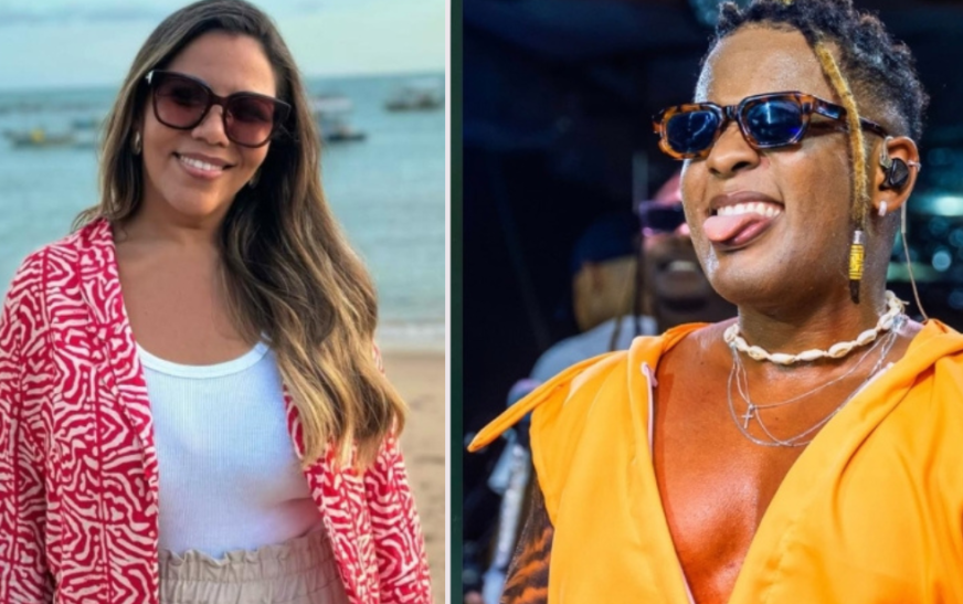 Mani Reggo, está vivendo um romance com um cantor Miller Ramos, vocalista do grupo Terra samba