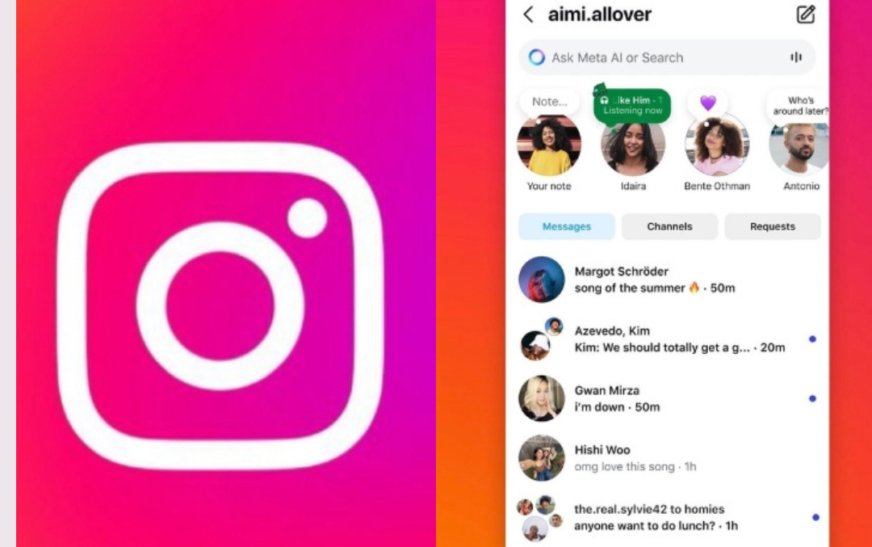 Agora será possível compartilhar EM TRMPO REAL a música que você está ouvindo no Spotify pelo o Instagram