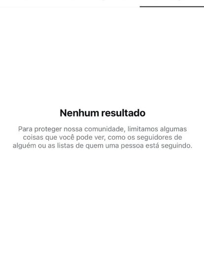 Nova atualização do Instagram proíbe usuários de verem quem outra pessoa segue ou quem são seus seguidores