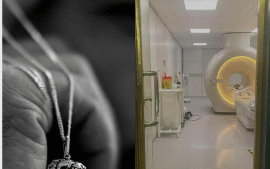 Fatalidade em clínica: homem é puxado por máquina de ressonância e morre após usar cordão de metal