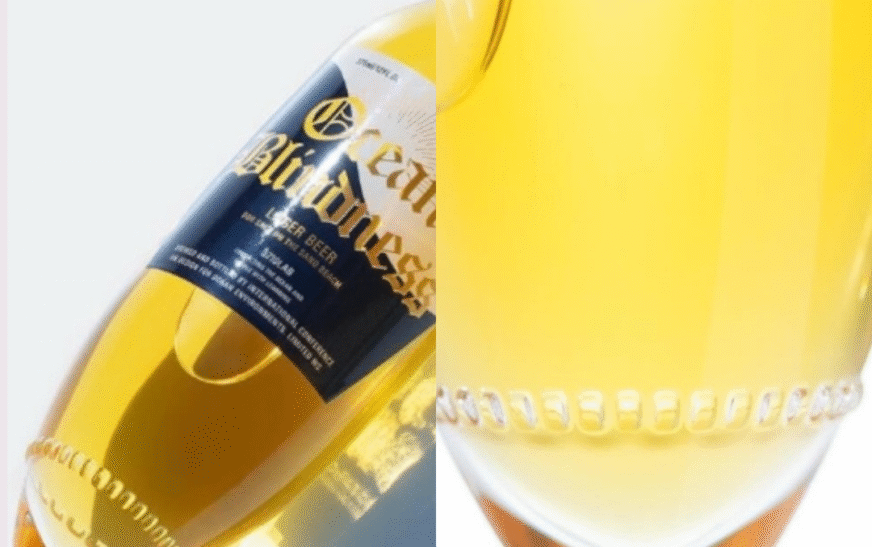 Empresa de design japonesa projeta garrafa de cerveja fácil de ‘enfiar na areia’. Comprariam?