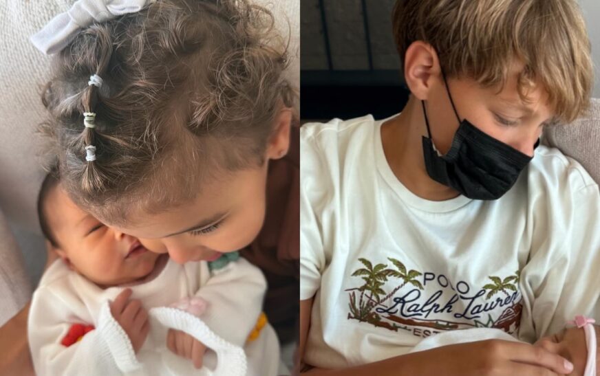 Família Reunida: Bruna Biancardi Mostra Filhos de Neymar Juntos