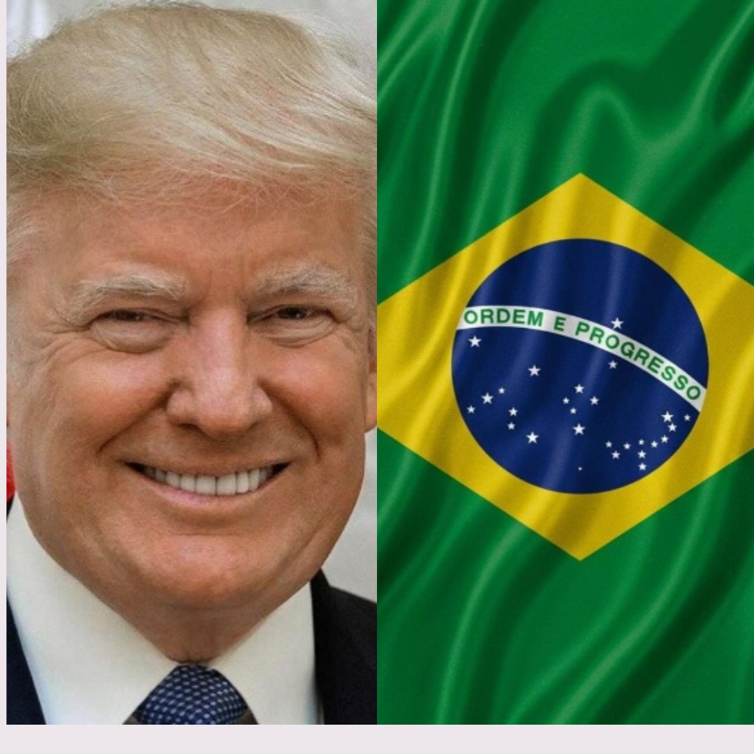 Tarifaço de Trump, taxas de 50% contra o Brasil entram em vigor nesta quarta-feira