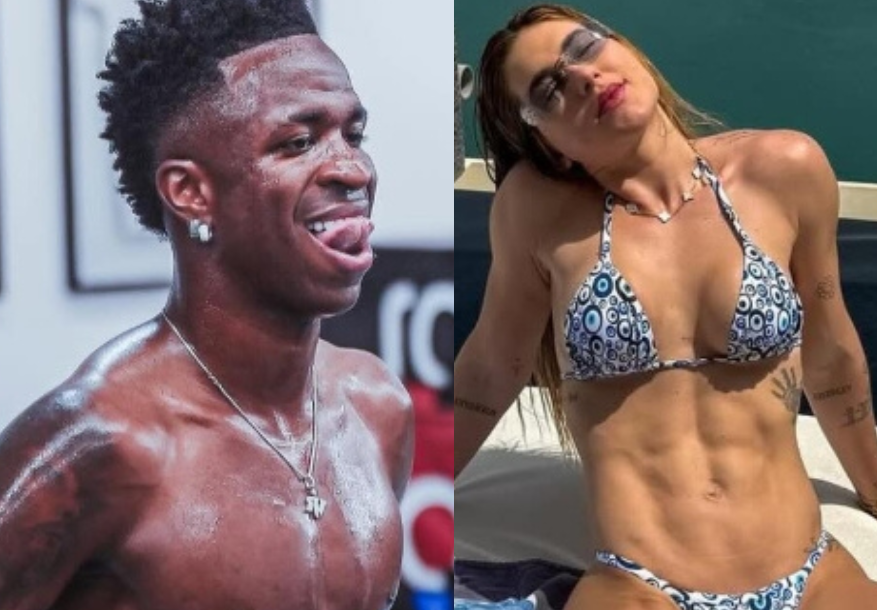 Virginia exibe fotos de biquíni no Instagram e recebe curtida relâmpago de Vini Jr
