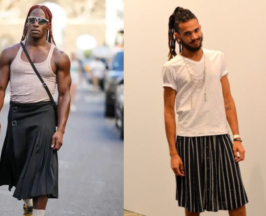 Moda sem gênero: liberdade de expressão impulsiona homens a usarem saias