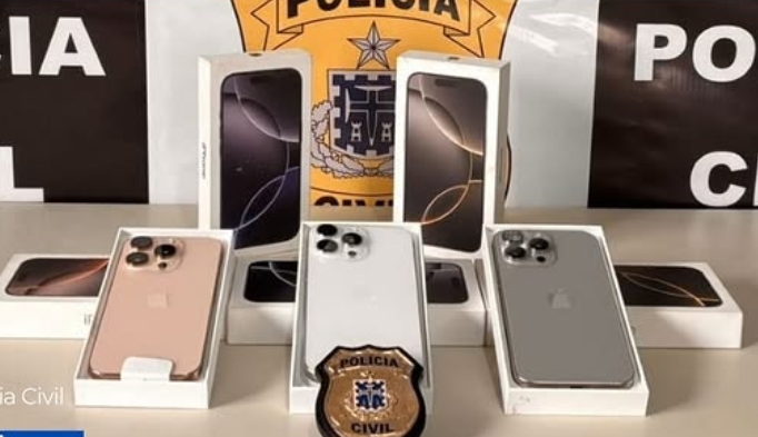 Avaliada em R$ 35 mil, carga de celulares furtada em Santo Estêvão é recuperada pela Polícia Civil