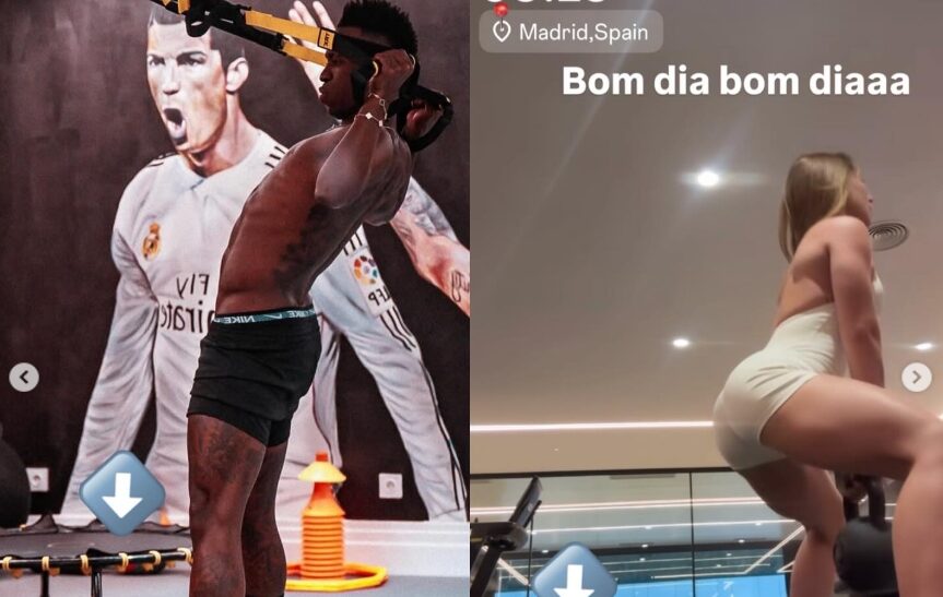 Virgínia volta para Madri e rumores com Vini Jr. ficam cada vez mais fortes