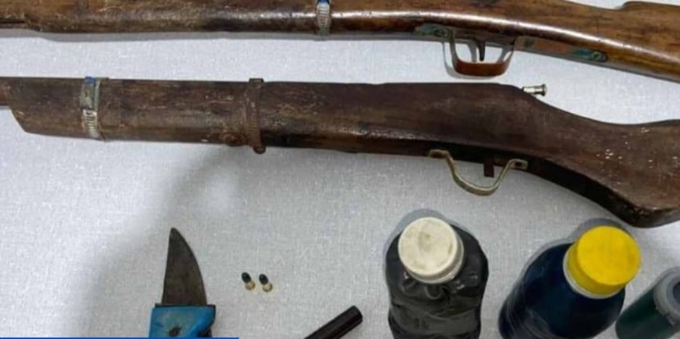 Suspeito é capturado em Rafael Jambeiro com armas e munições após ameaças contra familiares