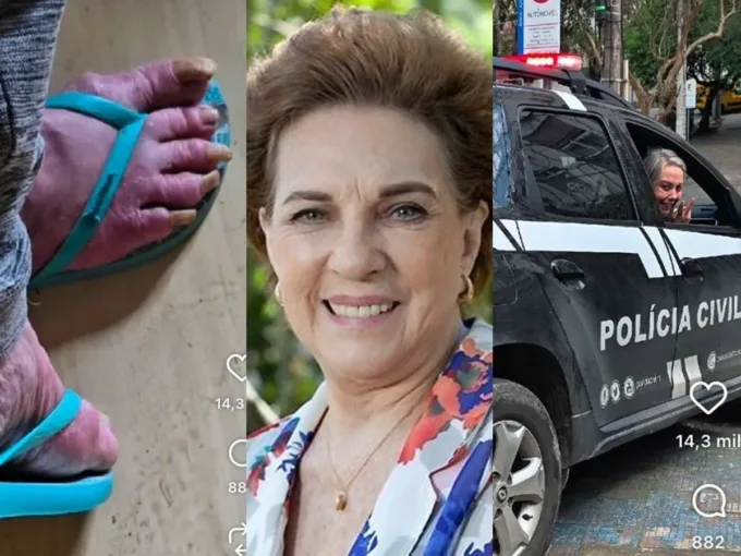 Atriz que fez parte do elenco da Globo enfrenta dificuldades e é vista em condições precárias de sobrevivência