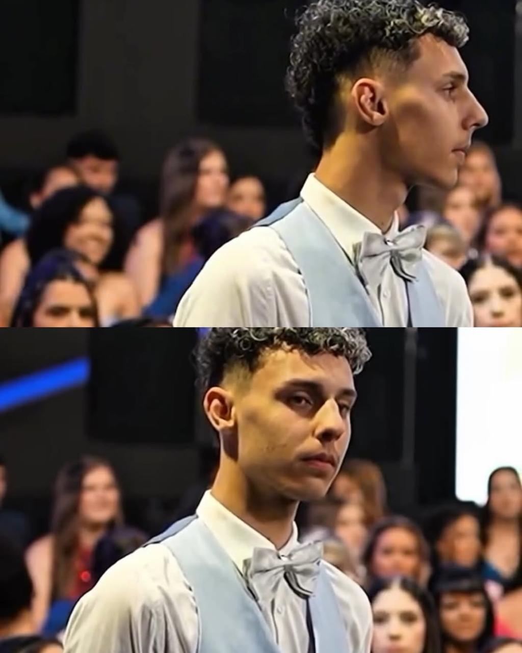 Um jovem estudante de Criciúma protagonizou um dos momentos mais emocionantes já vistos em uma cerimônia de formatura