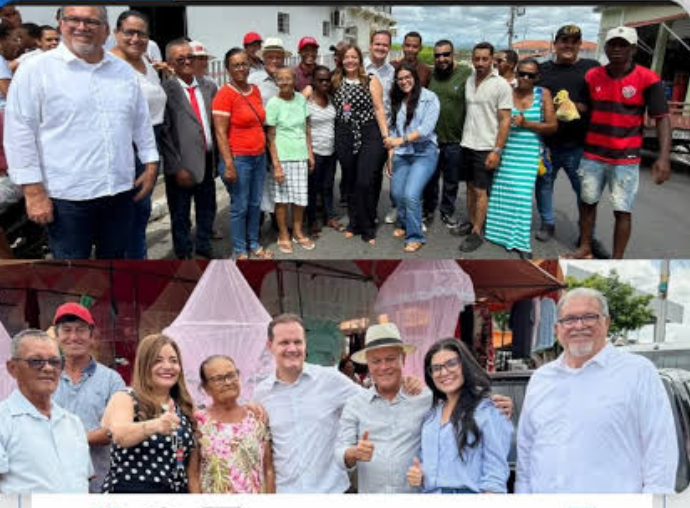 Visita de Júlio Pinheiro em Rafael Jambeiro garante benefícios e fortalece o diálogo político