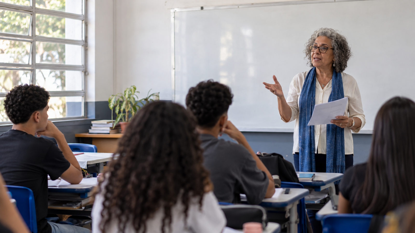 Ensino médio público perde professores jovens enquanto número de docentes idosos dobra